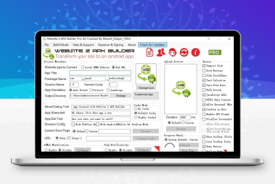 website 2 apk builder v4.0 网页转安卓apk软件-大大博客